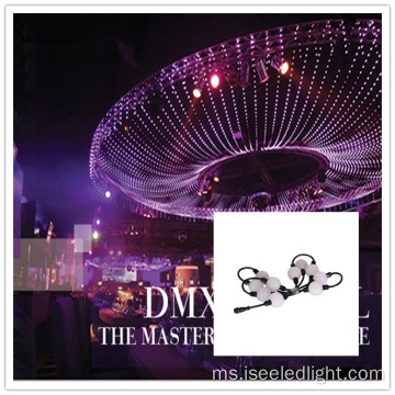 3D Milky LED Ball DMX 512 50mm Diameter